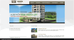Desktop Screenshot of demiryapi-insaat.com